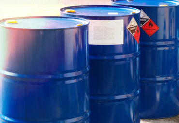 Hazardous liquid waste.