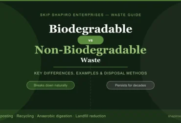 biodegradable vs non biodegradable waste feature image