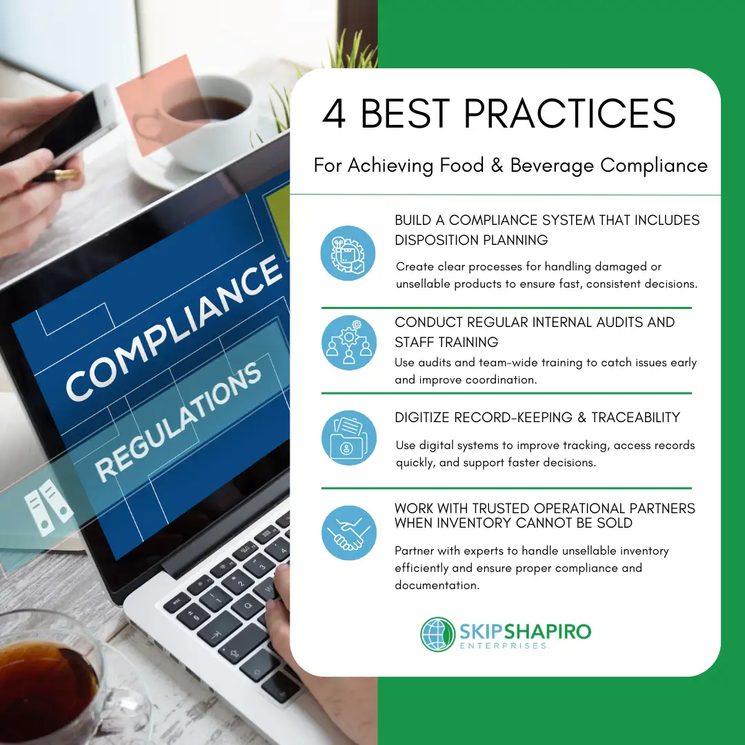 Best Practices For Achieving Food & Beverage Compliance