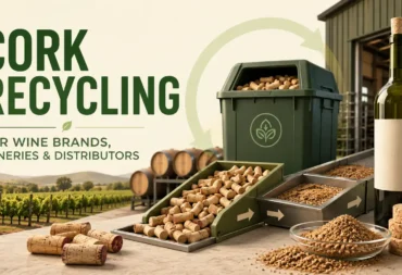 Cork recycling for wine brands