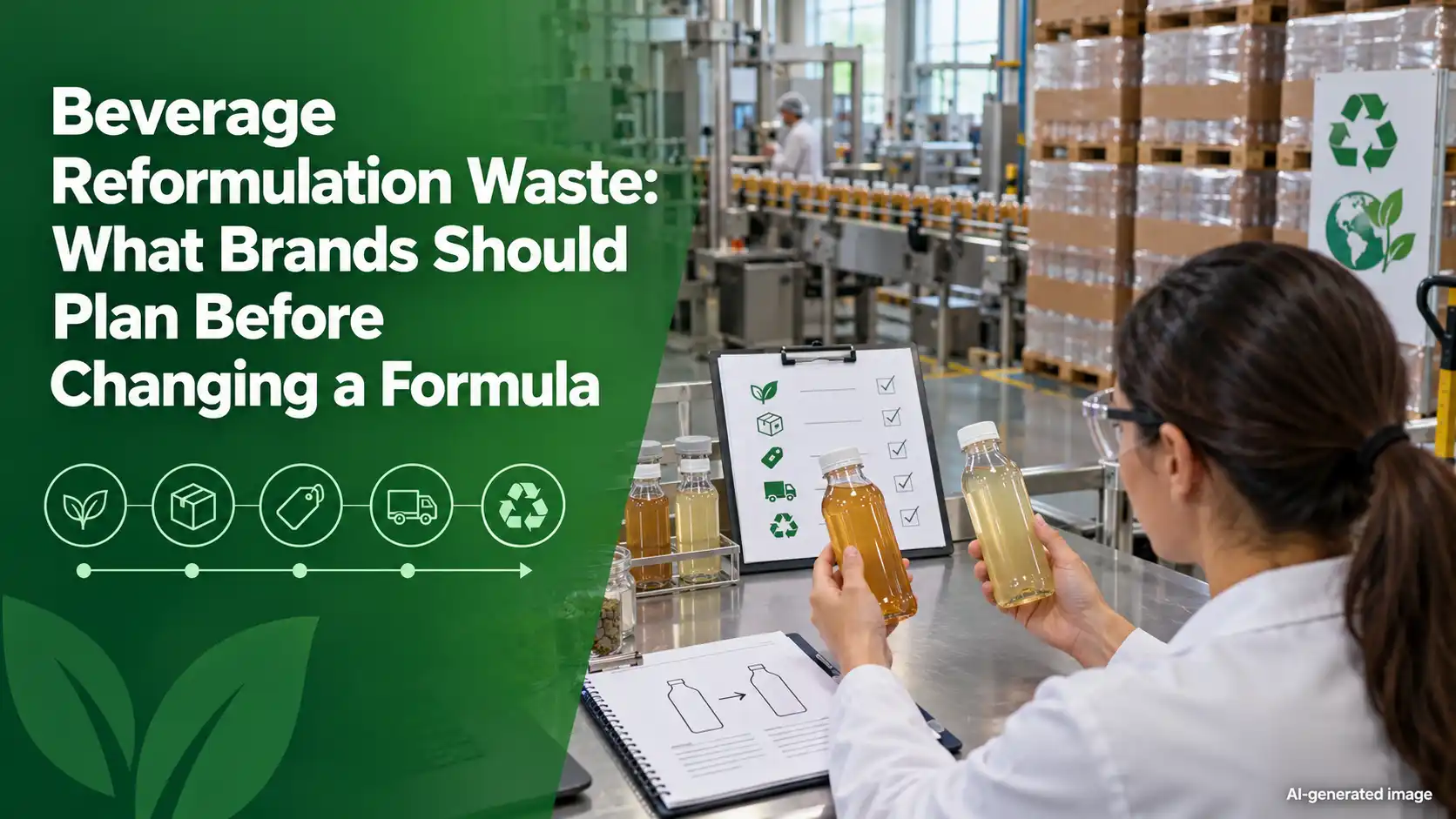 Beverage Reformulation Waste: What Brands Should Plan Before Changing a Formula